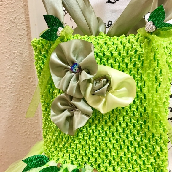 TINKERBELL couture tutu dress/costume - Picture 3 of 8